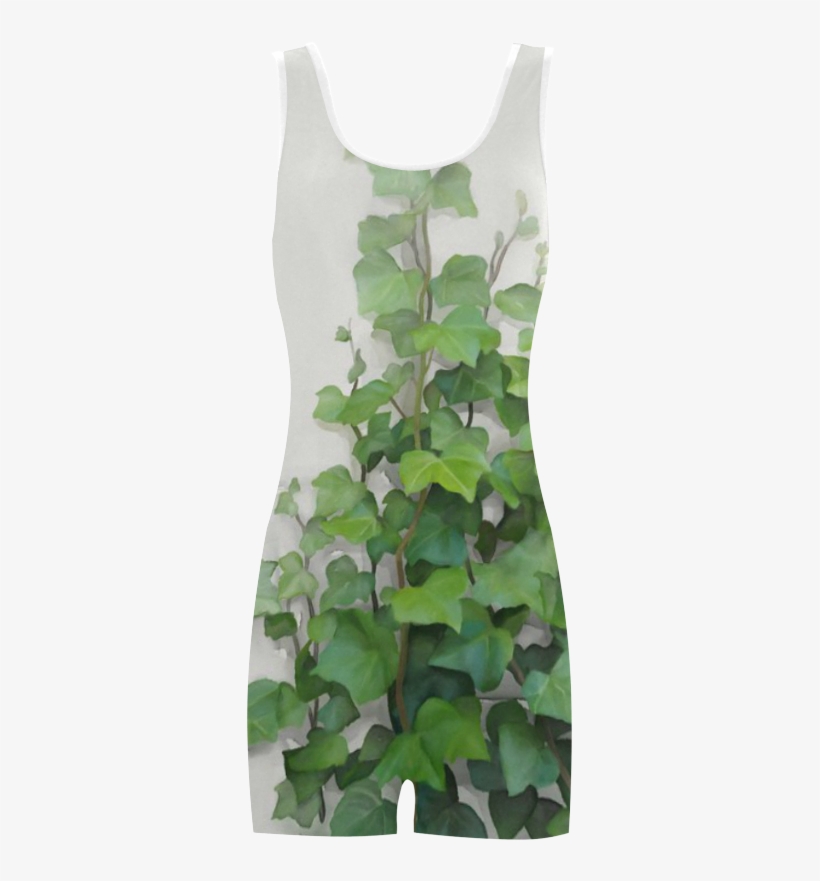 Watercolor Vines, Climbing Plant Zoom Classic One Piece - Active Tank, transparent png
