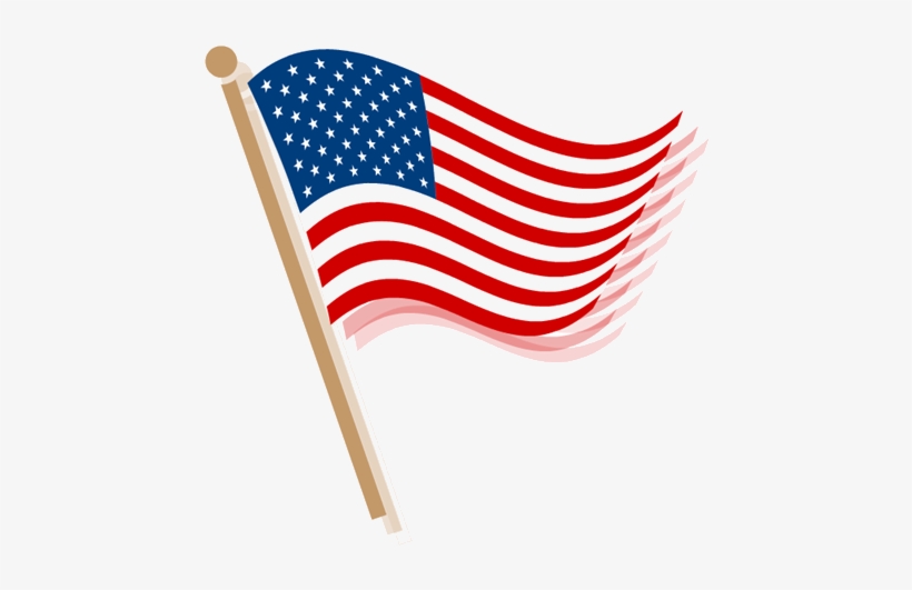 Jpg Royalty Free Stock American - Us Flag Clipart Png, transparent png