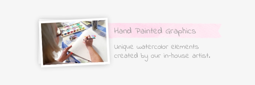 The Flowers And Watercolour Designs Have Been Hand - Artist, transparent png