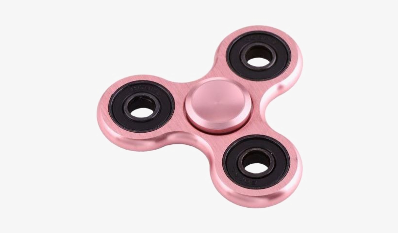 Rose Gold Fidget Spinner Png High Quality Image - Tuff-luv Rose Gold Ninja Fidget Spinner Trio Metal, transparent png