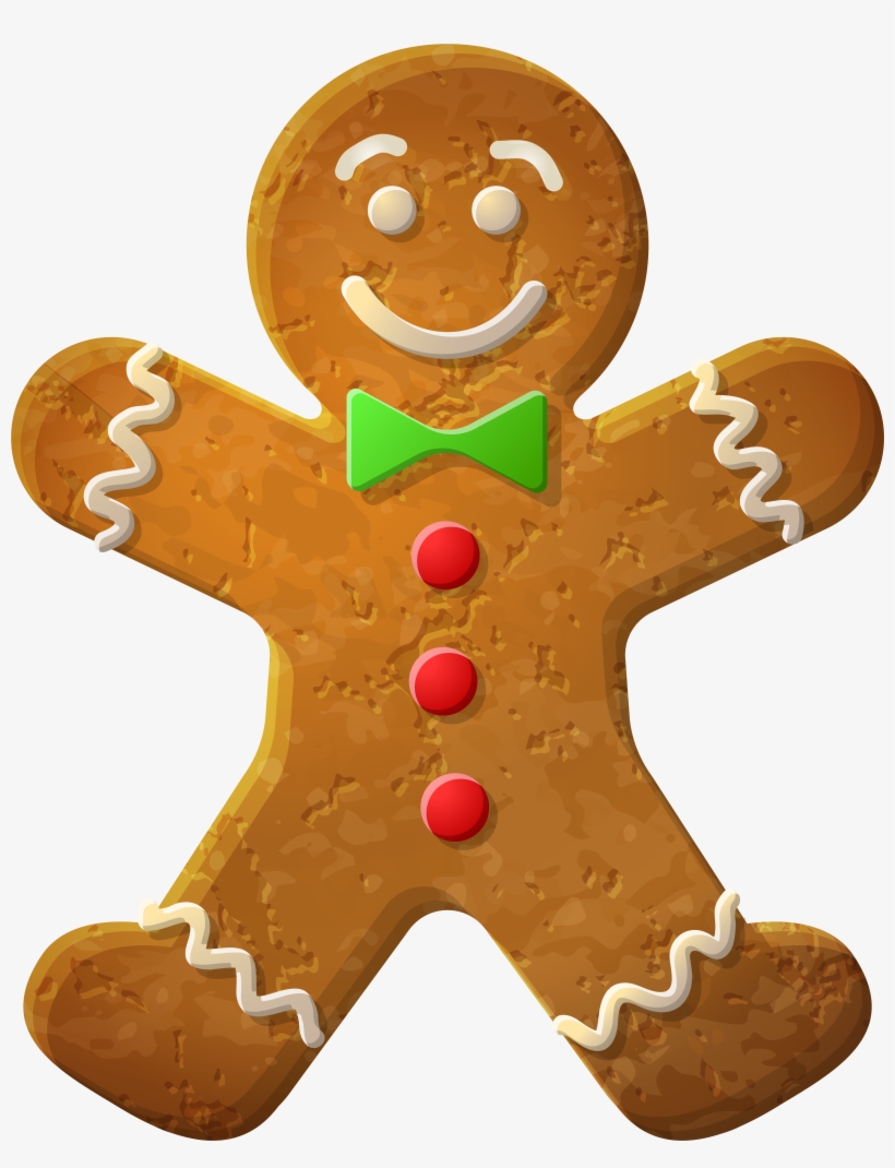 Gingerbread Man Ornament Png Clip-art Image - Gingerbread Man, transparent png