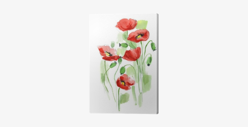 Red Watercolor Flowers With Frame Graph Journal: Red, transparent png