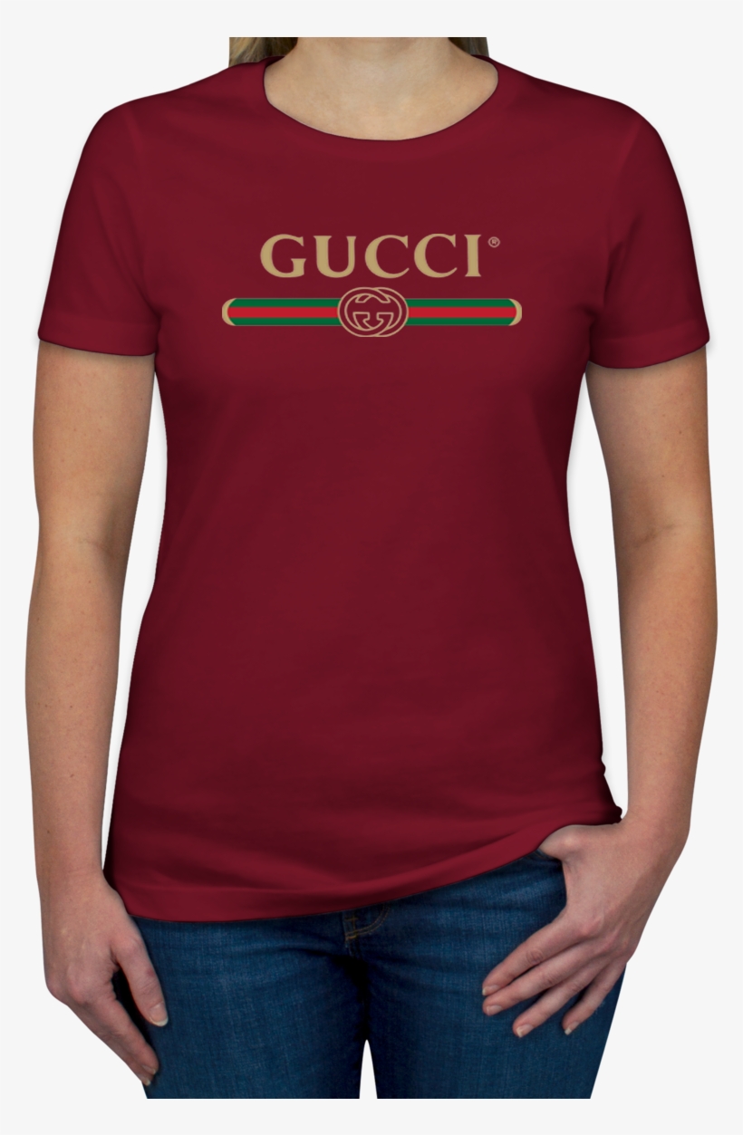 Amazing Gucci Logo 2018 Women's T-shirt - Shirt, transparent png