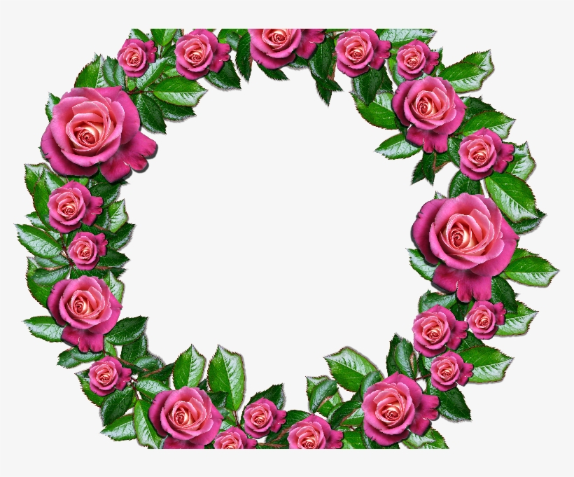 Floral Png With Roses And Leafs Nature - Floral Design, transparent png