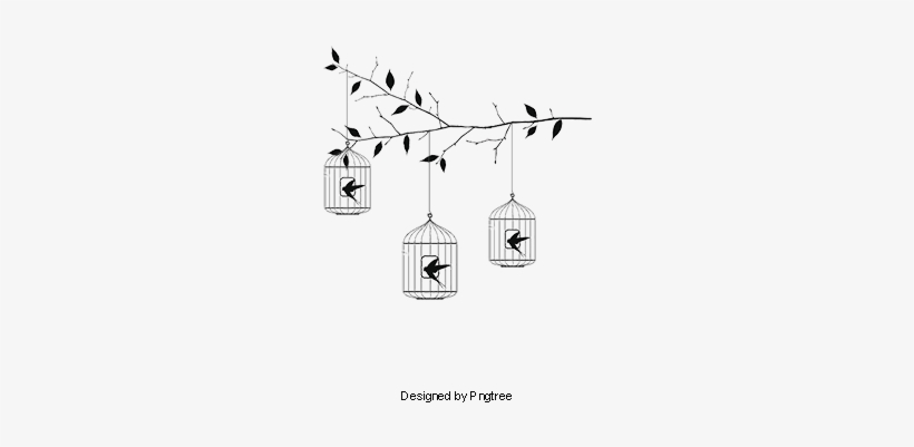 Floating Green Shoots And Birdcage Pattern, Green Vector, - Save The Date February 2019, transparent png