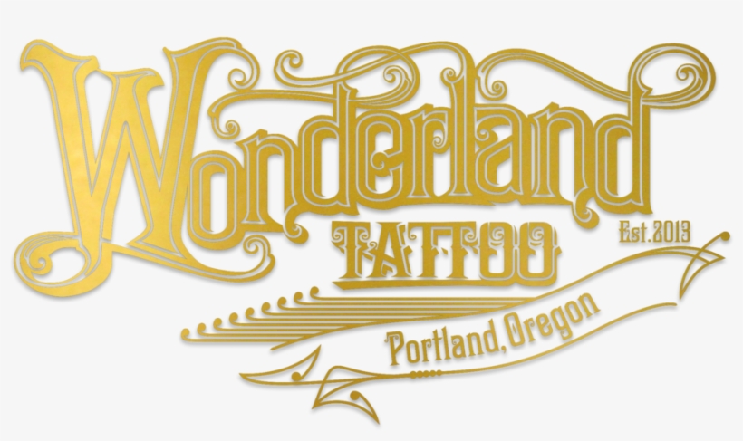 Wonderland Goldfoil3 - Portable Network Graphics, transparent png