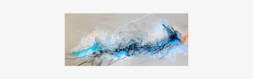 On The Rocks, Mixed Media On Paper - Modern Art, transparent png
