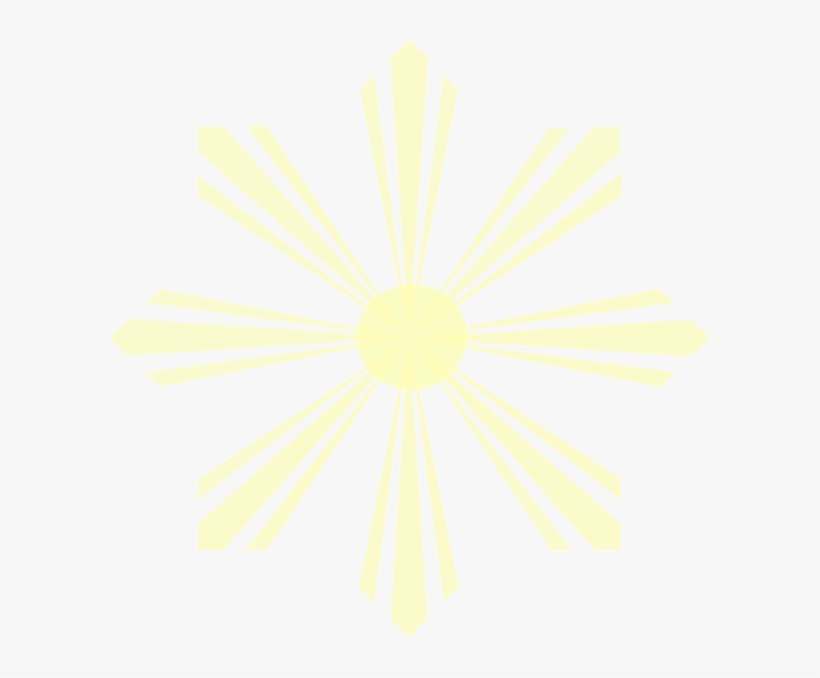 Light Beam Cliparts - Flag: Naval Jack Of The Philippines, transparent png
