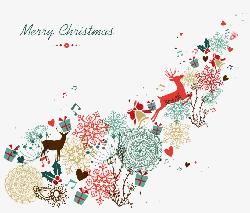 Christmas Tree Png - Merry Christmas Vintage, transparent png