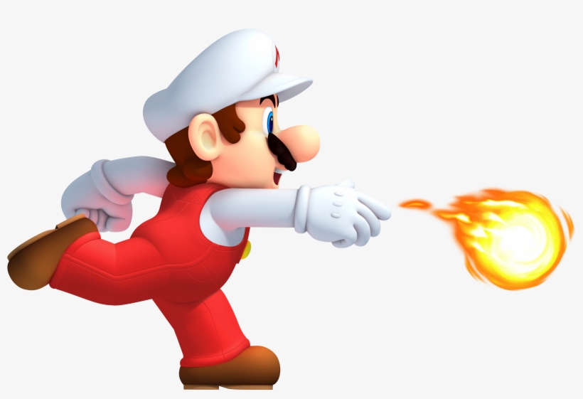 Super Mario Fire Png Image New Super Mario Bros Fire Mario
