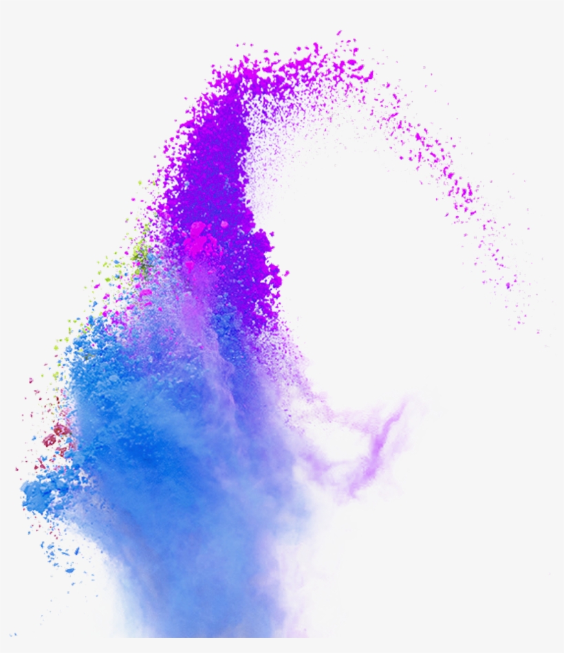 Ribbon Smoke Colorful Watercolor Power Colorsplash - Humo De Colores Png, transparent png