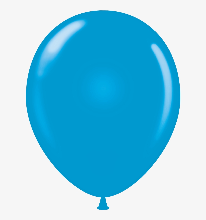 Clipart Balloon Dark Blue - Teal Balloon, transparent png