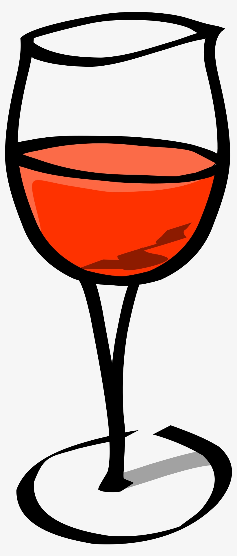 Wine Drawing At Getdrawings - Glass Of Wine Drawing, transparent png