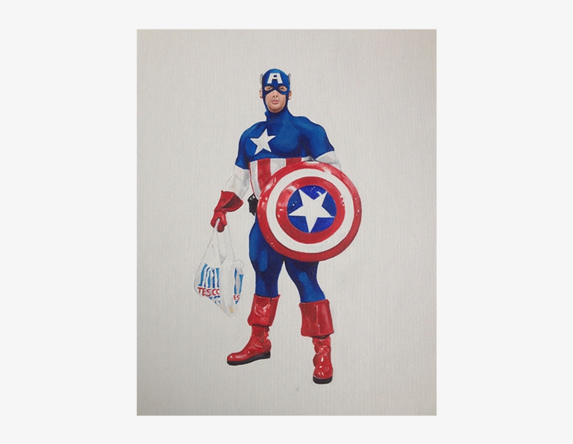 Flowers - Drawing Of Captain America Coloured, transparent png