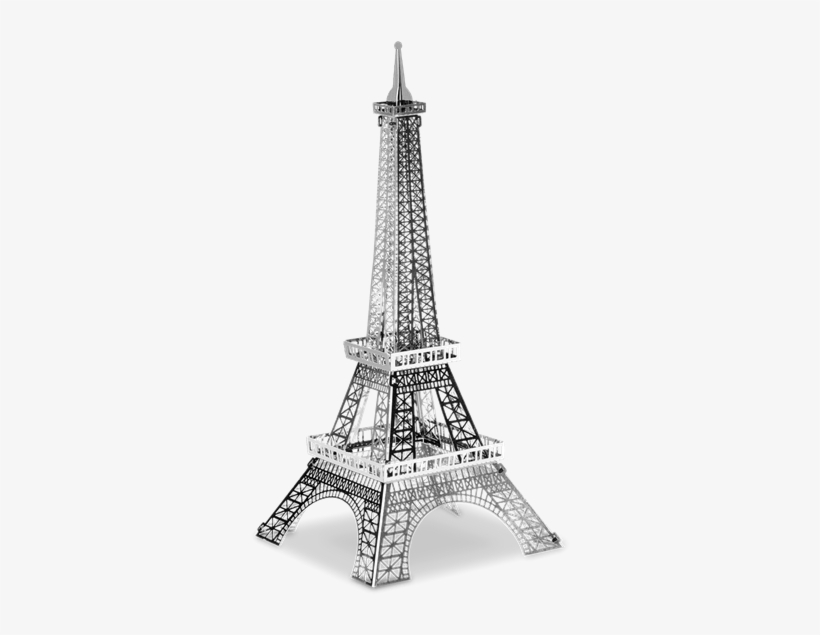 Metal Earthe Architecture -eiffel Tower - Metal Earth Eiffel Tower, transparent png