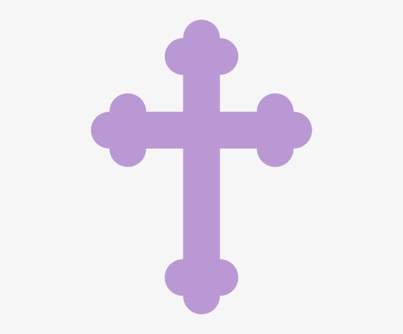 For Developers Light Purple Cross Clipart - Purple Cross Clipart, transparent png