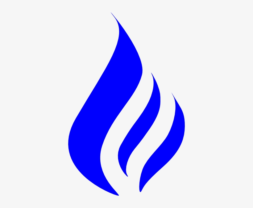 Drawing Fireplace Candle Flame - Gas Flame Clipart, transparent png