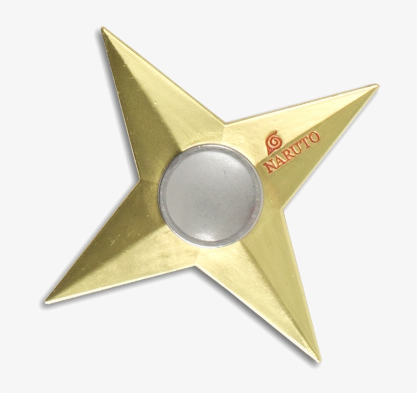 Golden Fidget Spinner Png Download Image - Gold Anime Star Fidget Spinner, transparent png