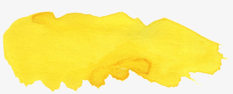 Free Download - Yellow Watercolor Illustration Png, transparent png