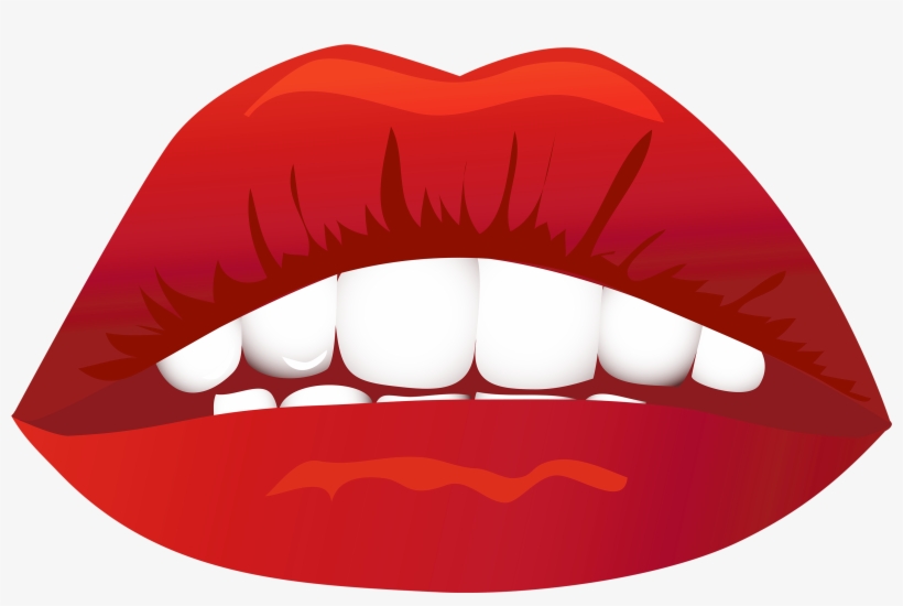 Lips Png Clipart Image - Kiss Clipart, transparent png