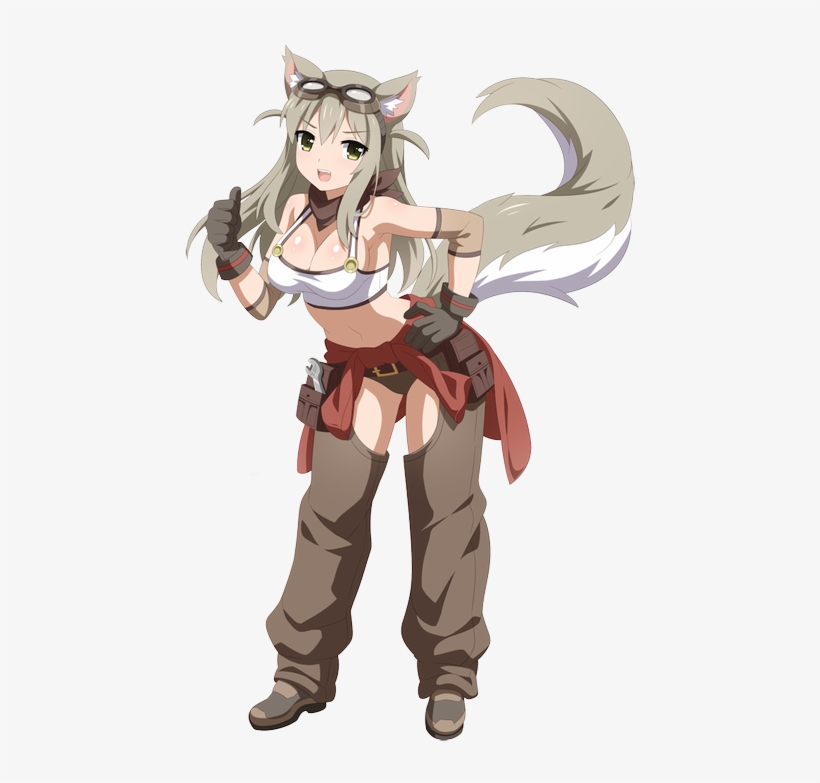 Lily The Fox Mechanic, transparent png