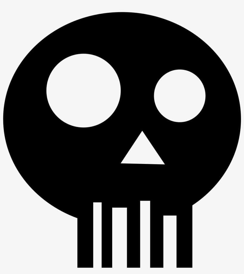 Simple - Simple Skull Vector Png, transparent png