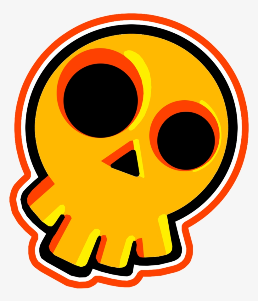 Skull Sticker Design By Crimson-soda On Clipart Library - Sticker, transparent png