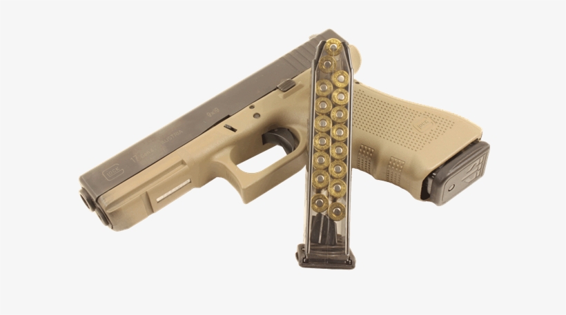 Glock 17 9mm Magazine Ets - 9mm Magazine, transparent png