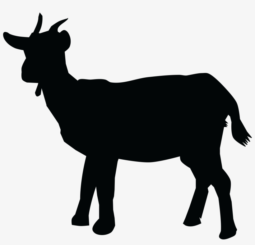 Bull Png Images Transparent Free Download - Silhouette Of Goat, transparent png