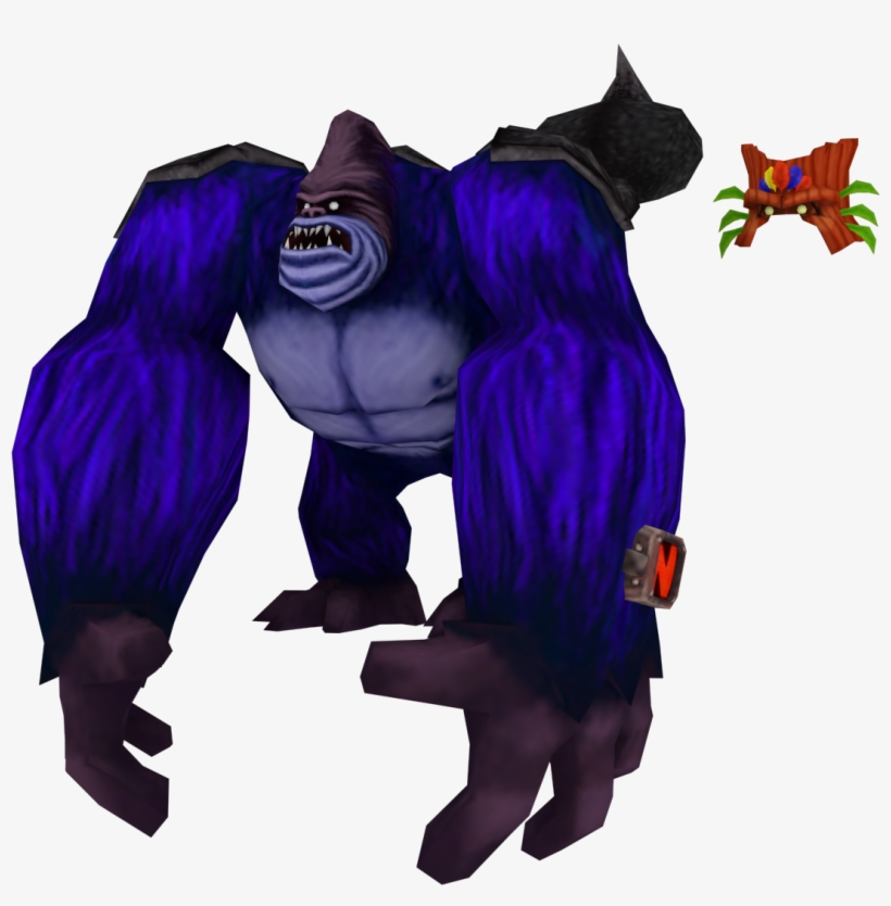 Crash Of The Titans Gorila, transparent png