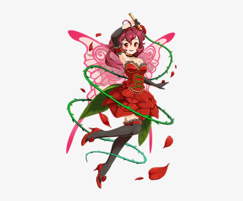 Rose Transparent - Red Fairy Png, transparent png