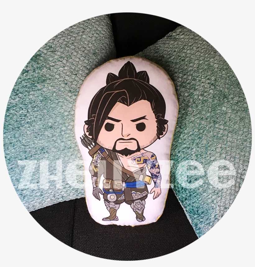 Hanzo Pillow Plush - Pillow, transparent png