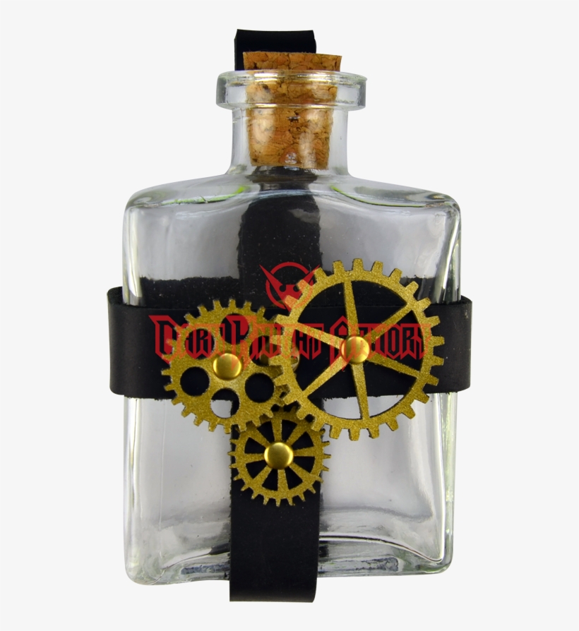 Glass Bottle With Steampunk - Steampunk Potion, transparent png