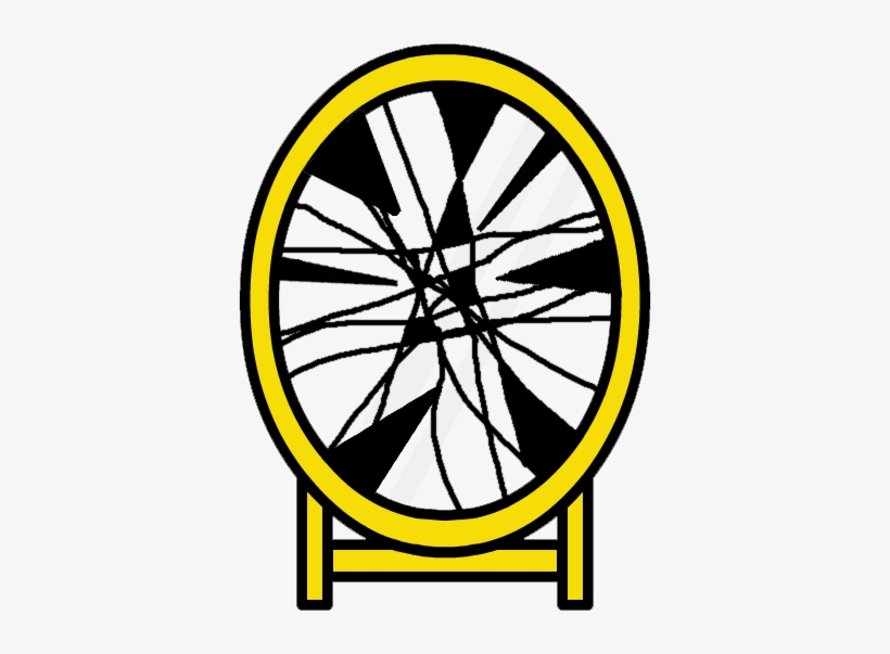 Broken - Broken Mirror Clip Art, transparent png