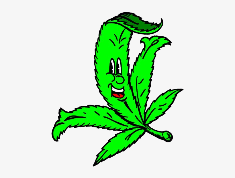 Early Misty Marijuanaseedscom - Weed Cartoon Clipart, transparent png