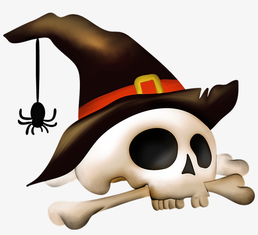 Halloween Skull - Skull Halloween Png, transparent png
