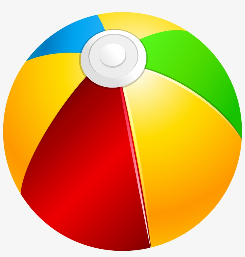 Beach Ball Clipart 2 Ball, transparent png