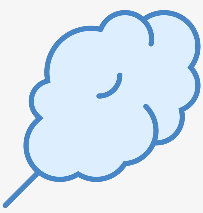 Cotton Candy Icon, transparent png