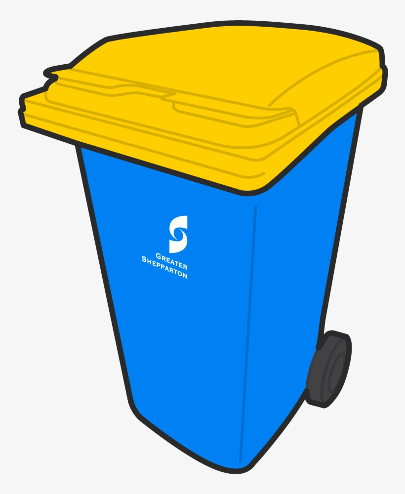 On This Page - Blue And Yellow Bin, transparent png