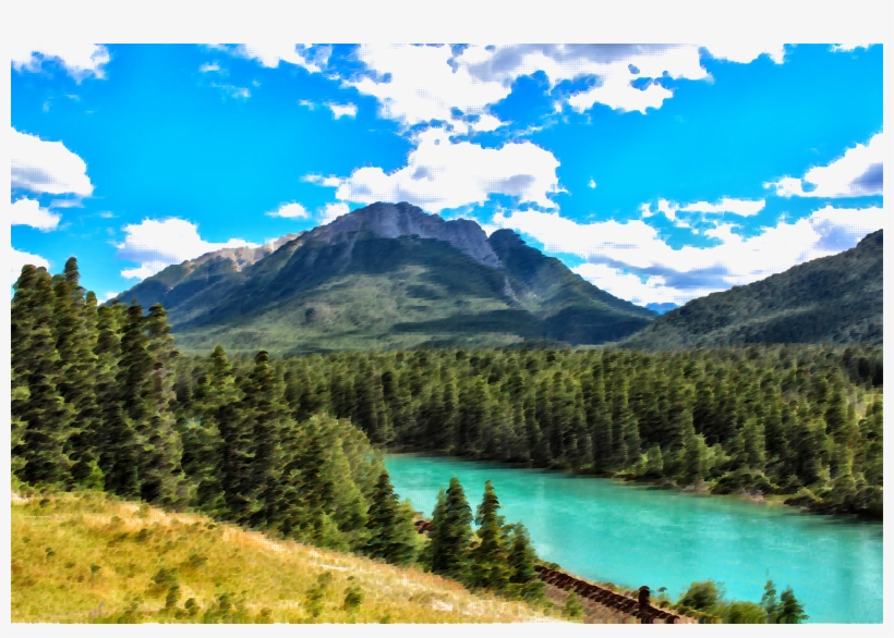 This Free Icons Png Design Of Surreal Bow River Canada, transparent png