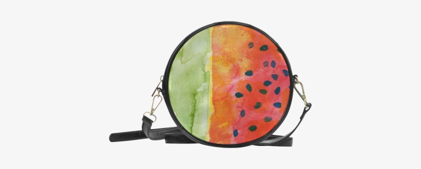 Abstract Watermelon Round Sling Bag - Miraculous Ladybug Marinette Purse, transparent png