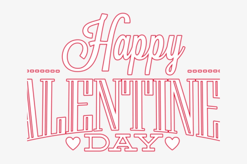 Happy Valentine's Day Png Transparent Images - Happy Valentines Day White Png, transparent png