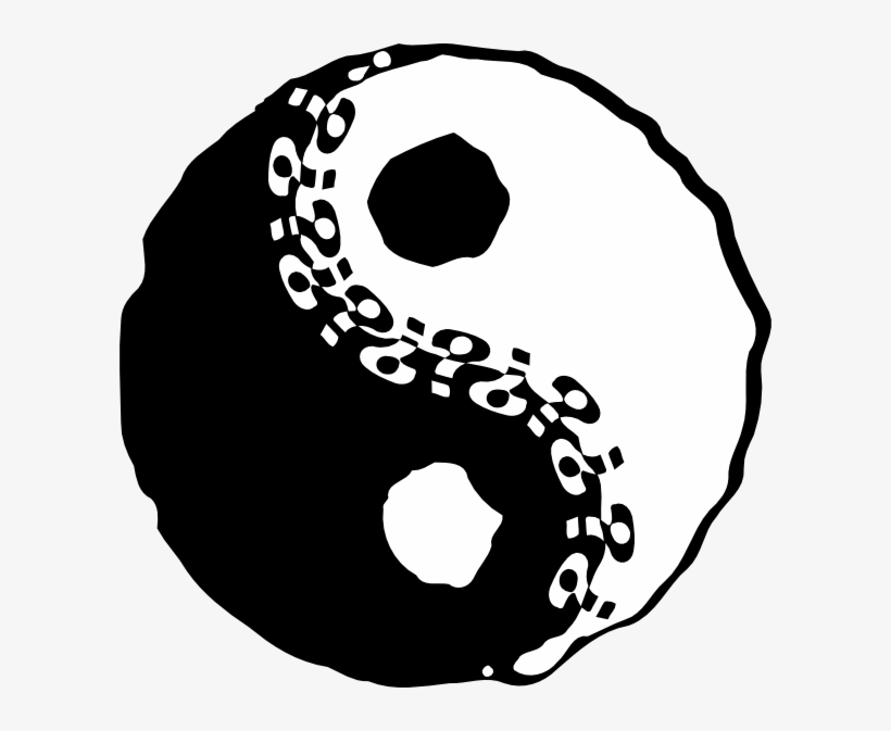 Yin-yang Clipart, transparent png