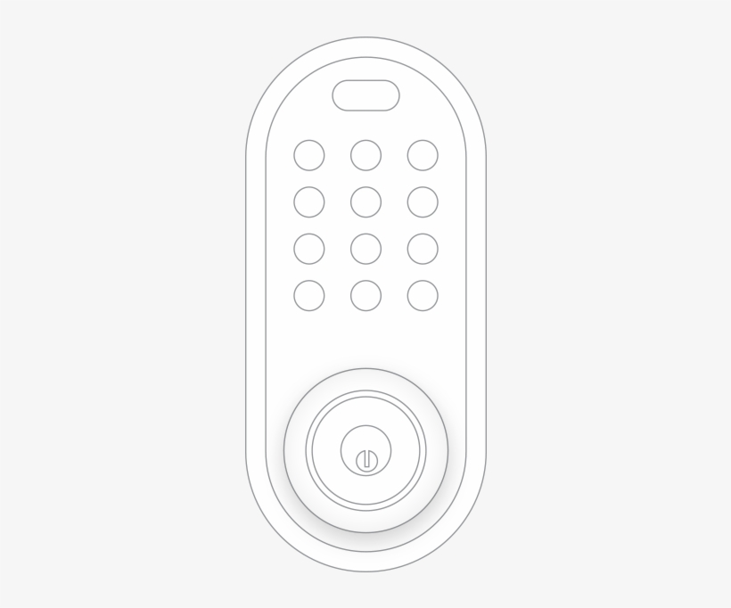 Lock Types Doorknob Keypad - Gadget, transparent png
