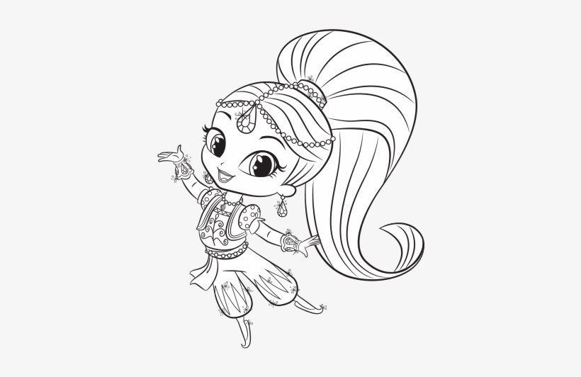 Shimmer And Shine, transparent png
