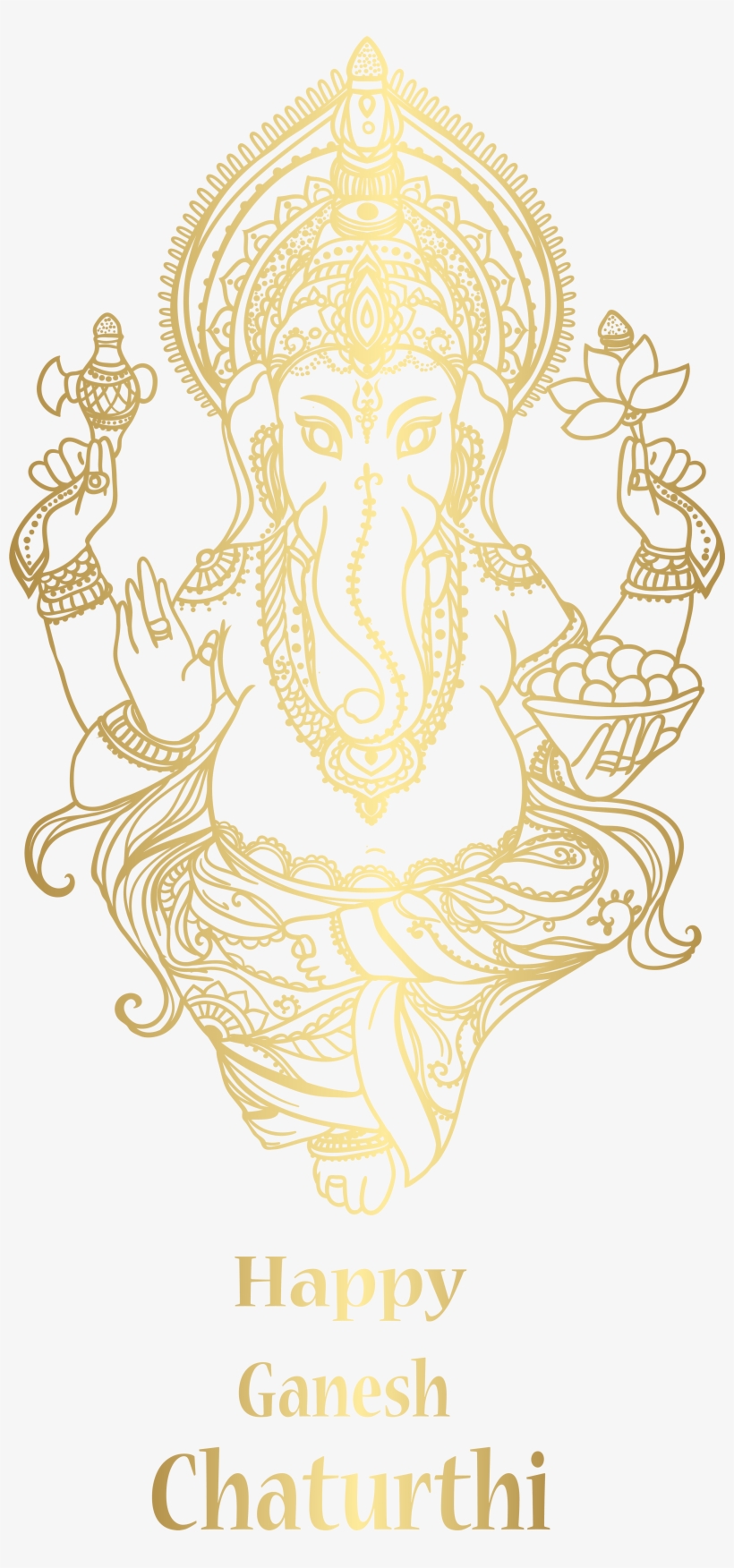 Ganesh Chaturthi Png Clip Art Image, Is Available For - Ganesh Chathurthi Posters Png, transparent png