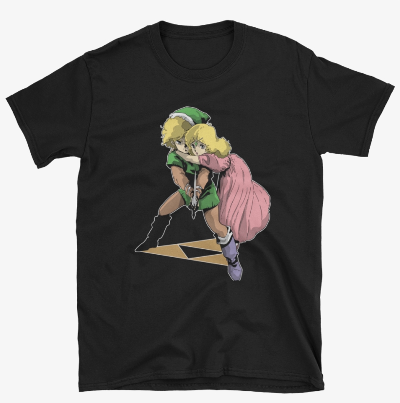 Triforce - Zelda - Black - T-shirt, transparent png