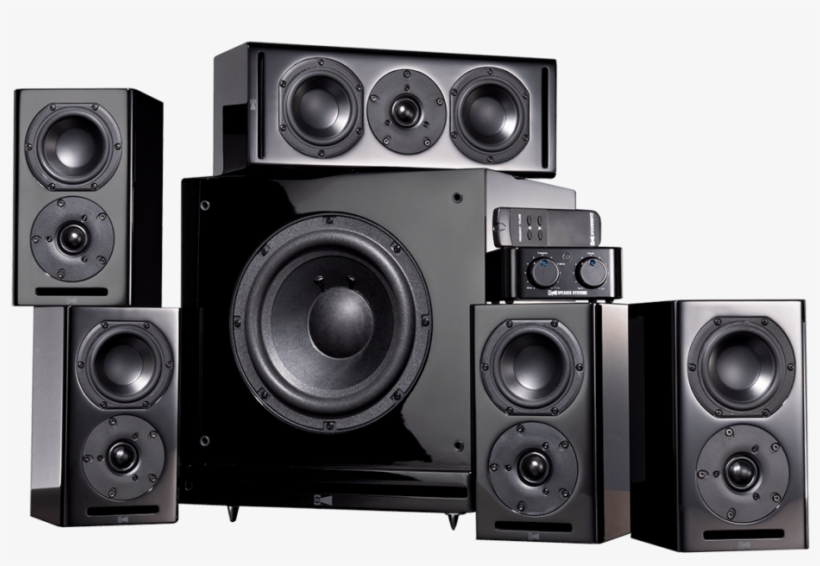 Cg Theater Speaker System Rsl - Home Theater 5.1 2, transparent png