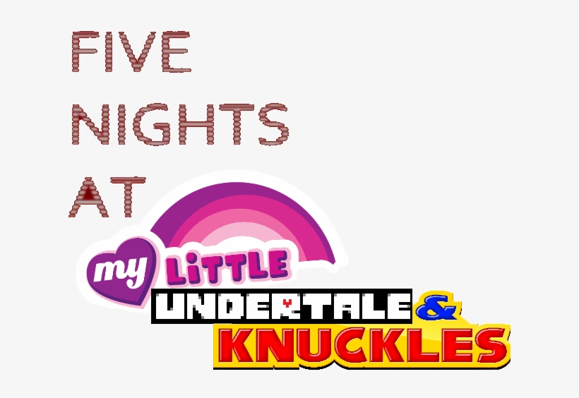 Five Nights At My Little Undertale & Knuckles - Hasbro My Little Pony Power Ponies, transparent png