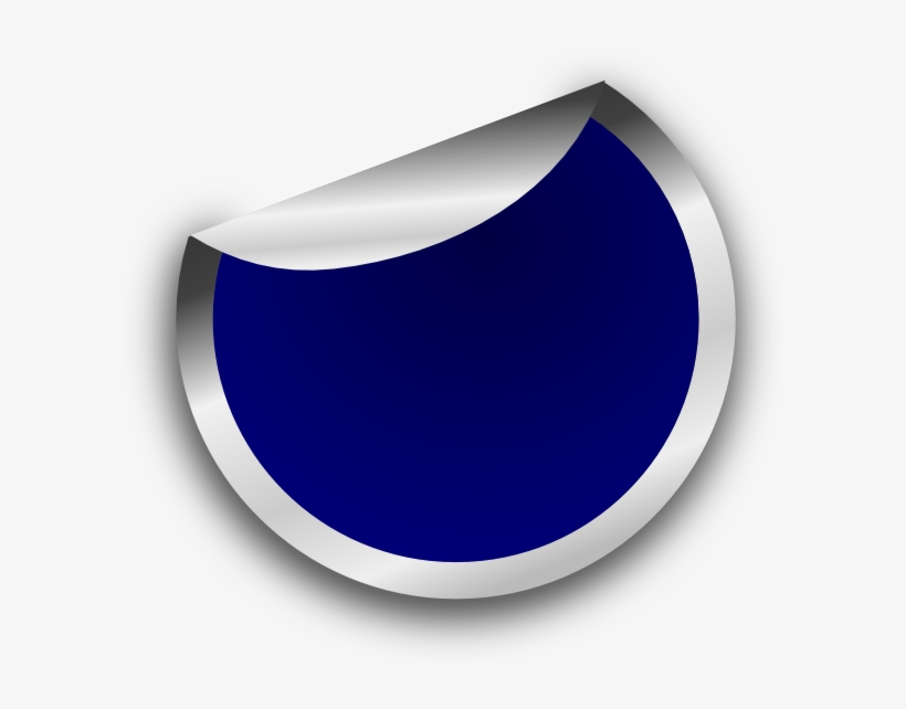 Silver Badge Png - Crescent, transparent png